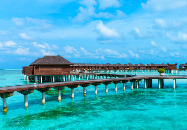 马尔代夫的海滩图片下载