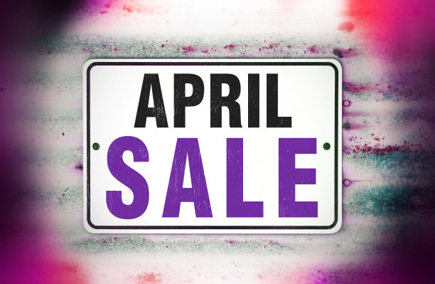 4月销售标志图片下载