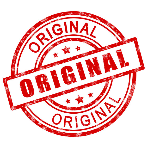 原来的邮票。红色原图章标志图标。图片下载