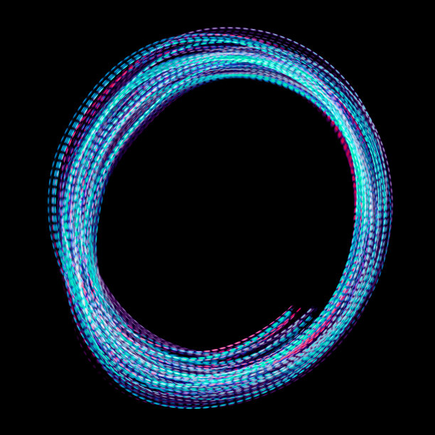 圆框- LED光画(多色)图片下载