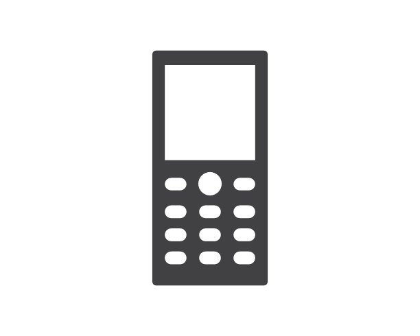 手机图标矢量插图设计图片下载