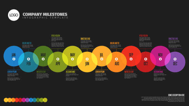 商务信息图设计图片下载