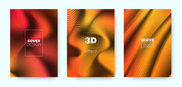 霓虹灯流体。霓虹灯设计海报。动态图片下载