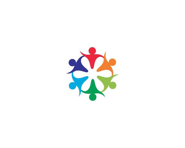 团队合作矢量图标图片下载