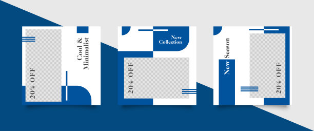 Instagram社交媒体发布模板图片下载