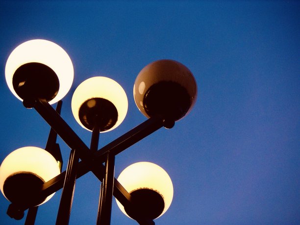 路灯。图片下载