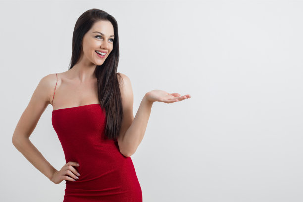 快乐的优雅女人图片下载