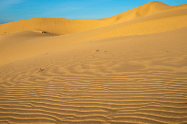 孤独的沙漠沙丘图片下载