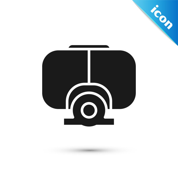 黑色潜水面具图标孤立的白色背景。极限运动。在水下潜水设备。矢量图图片下载