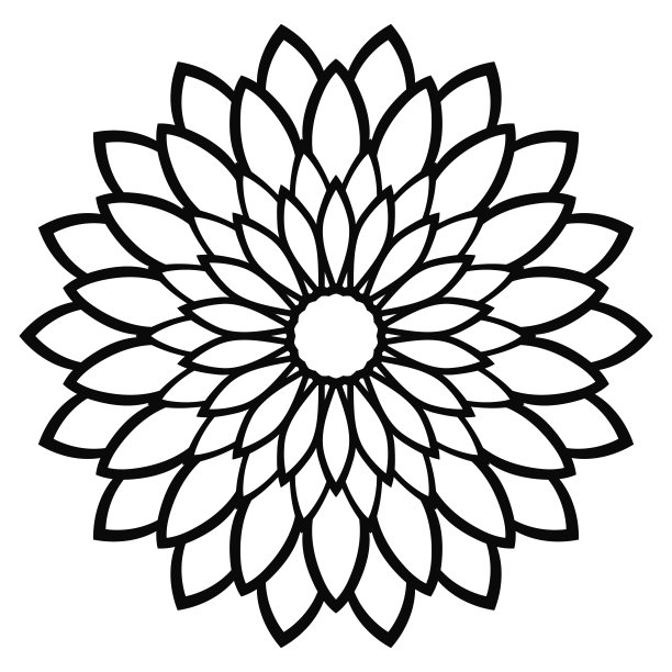 民族花曼荼罗。东方装饰元素孤立在白色背景。东方主题。指甲花圆装饰。东方手绘卡着色书，t恤，标志。矢量插图。图片下载