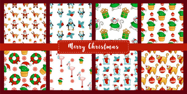 114年圣诞卡哇伊图片下载