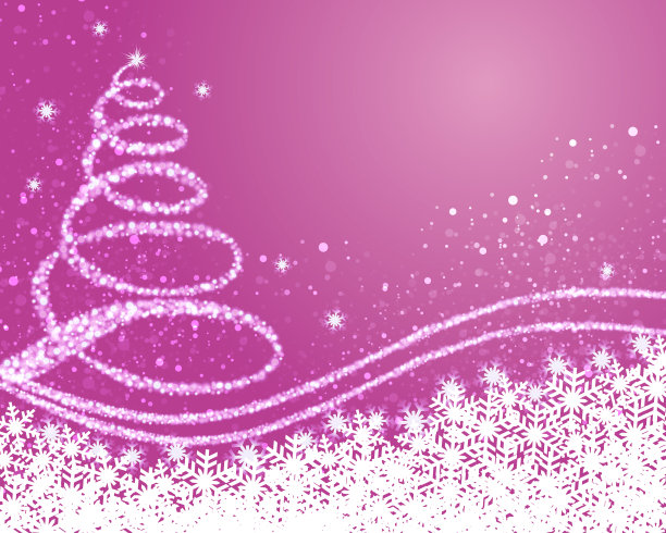 圣诞树的背景插图图片下载