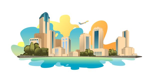 现代建筑的城市图片下载