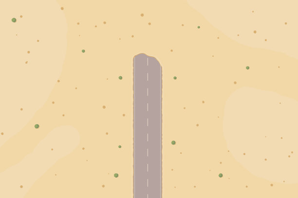 沙漠之路的尽头图片下载