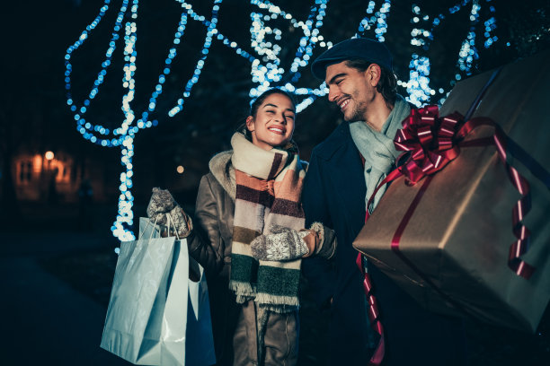 圣诞节的赠与图片下载