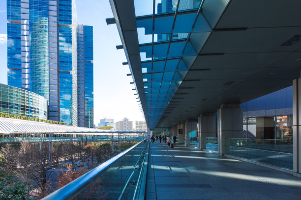 品川办公区蓝天下5图片下载