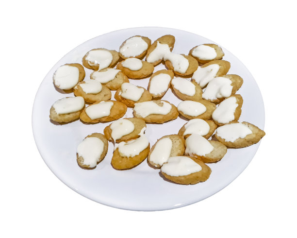 零食涂抹奶酪孤立照片图片下载