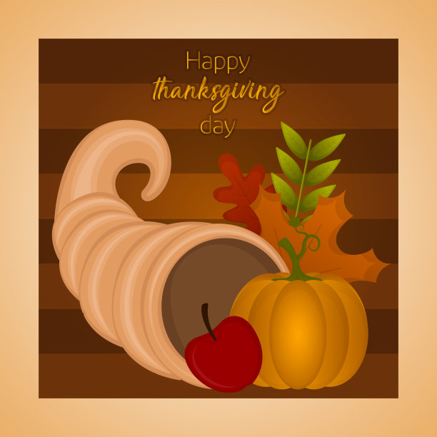 感恩节贺卡图片下载