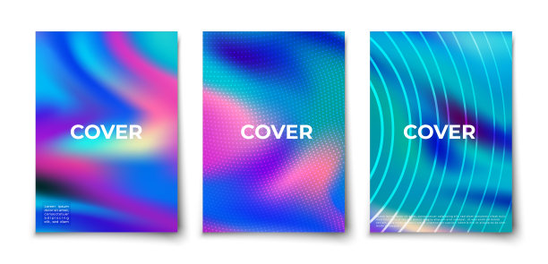 现代波浪真丝织物背景矢量覆盖图片下载