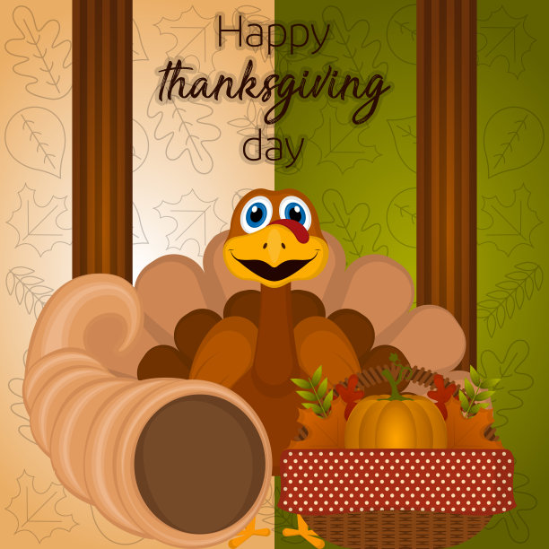 感恩节贺卡图片下载