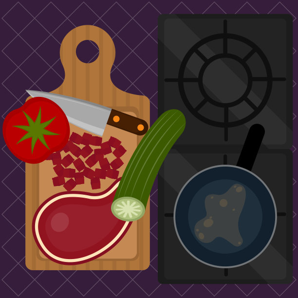 准备食物说明图片下载
