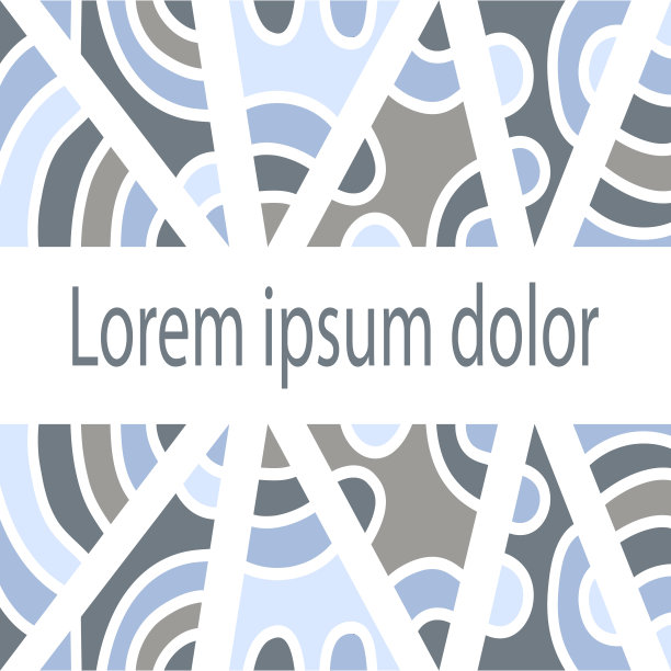 矢量模板设计贺卡、招贴、请帖、三角形几何图案、装饰物。空间的文本。图片下载