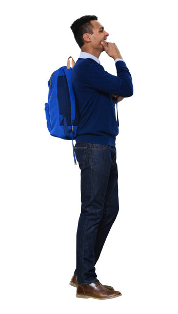 全身/侧视图/侧面视图/一人/一人20-29岁的成年人英俊的人黑发非洲裔/非洲裔/ z一代男性/年轻人站立/冷静的态度图片下载