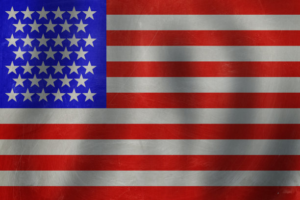 美国国旗的背景。旅游和学习英语的概念图片下载
