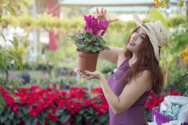 女人园艺图片下载