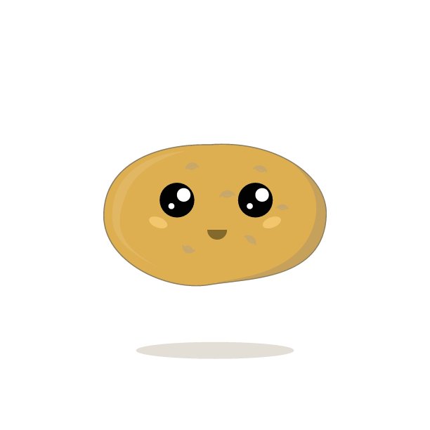 卡哇伊土豆蔬菜图片下载