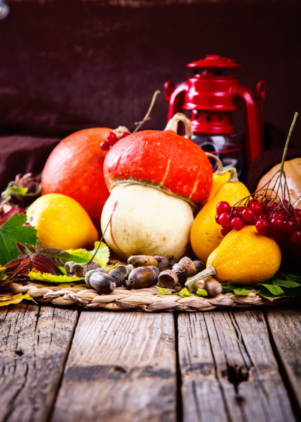 秋天水果背景图片下载