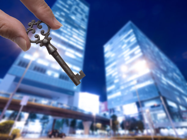 秋叶原办公楼保安形象图片下载