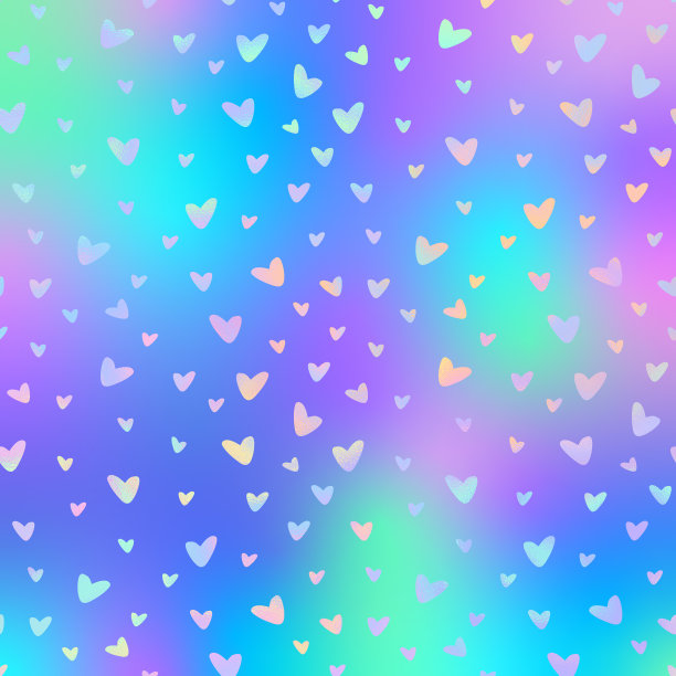 渐变背景的全息设计素材图片