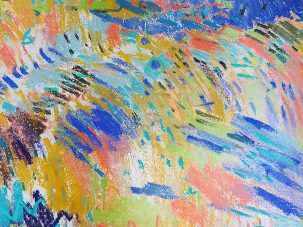 心理健康概念背景时尚手绘风格。图片下载