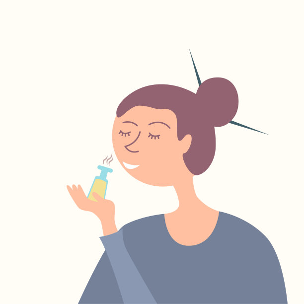 闻精油的女人图片下载