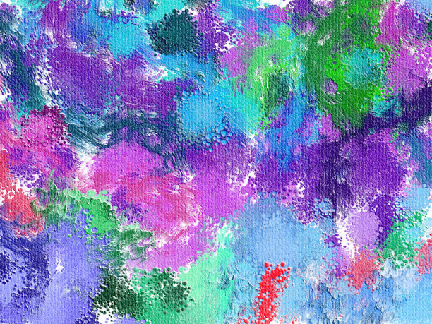 抽象的艺术纹理背景-多色颜料在画布上的飞溅。图片下载