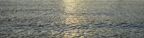 小水波在河中移动。纹理或背景。夕阳在河水中。图片下载