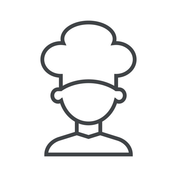 线图标男性厨师图片下载
