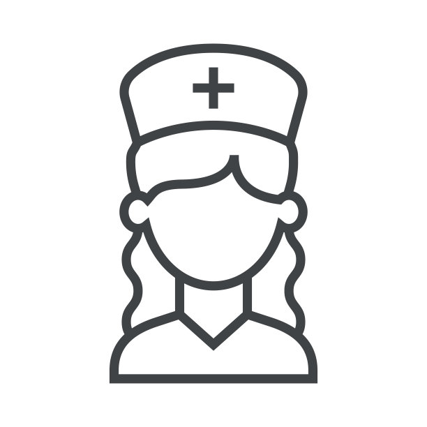 行图标护士图片下载
