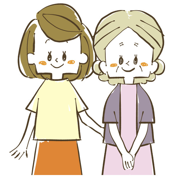 父母和孩子——母亲和女儿图片下载