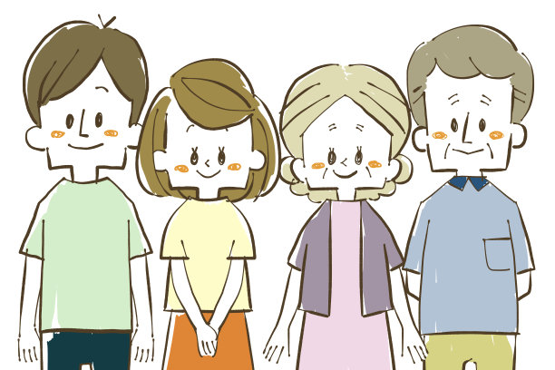 两代家庭图片下载