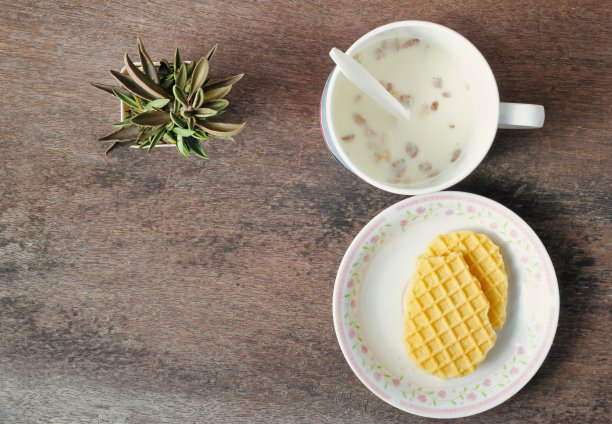 早餐餐厅的背景是一棵小树，装饰，餐桌，酒店，酒店，欢迎食物，早餐图片下载