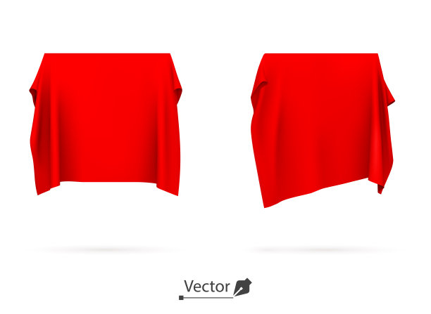 红布覆盖不明物体，奖励。装饰织物。图片下载