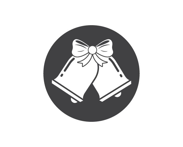 圣诞铃铛装饰插图模板图片下载