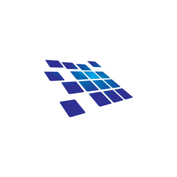 太阳能电池板图标设计模板矢量隔离图片下载