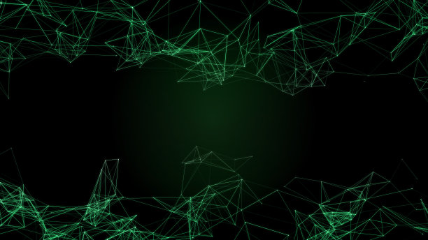 摘要插图背景运动变换与闪烁的光对未来创新技术的神经丛模式数字业务点线网络分散通信连接图片下载