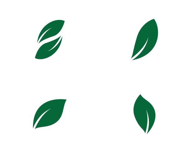 叶子符号矢量图标图片下载