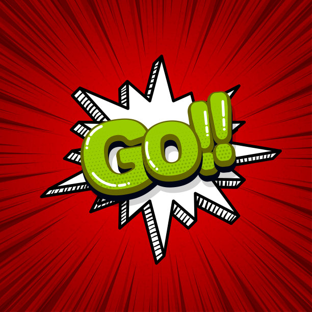 波普艺术漫画文本图片下载