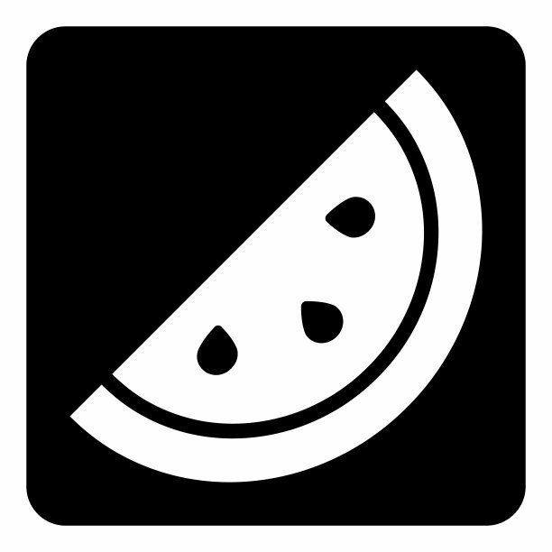 西瓜图标说明图片下载