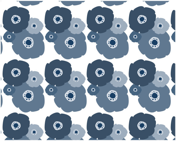 插图的花卉图案背景。图片下载